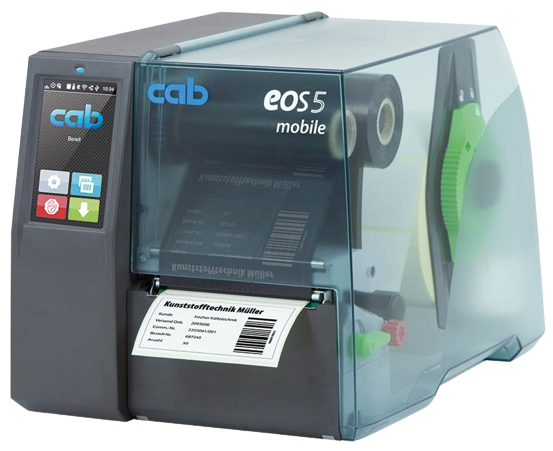 Impressora de etiquetas EOS2 EOS5 CAB Semi Industriais